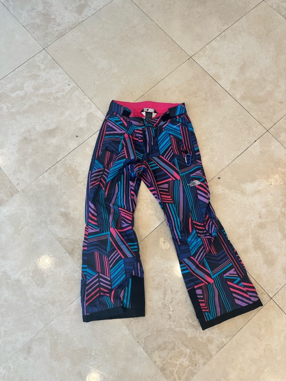 The North Face Girls' Pink Insulated Ski Pants